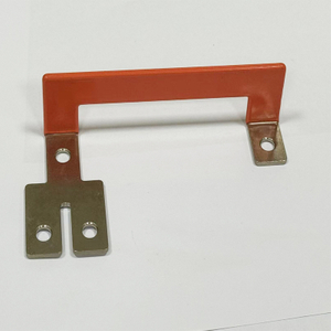 Изготовленная на заказ сплошная алюминиевая шина с термоусадочной пластиковой оболочкой для аккумуляторов Услуги по индивидуальному изготовлению